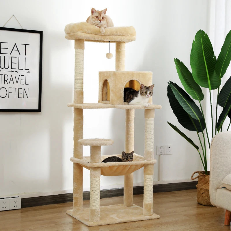 Multi-Level Cat Tree & Tower Perch, Cat & Kitten playground