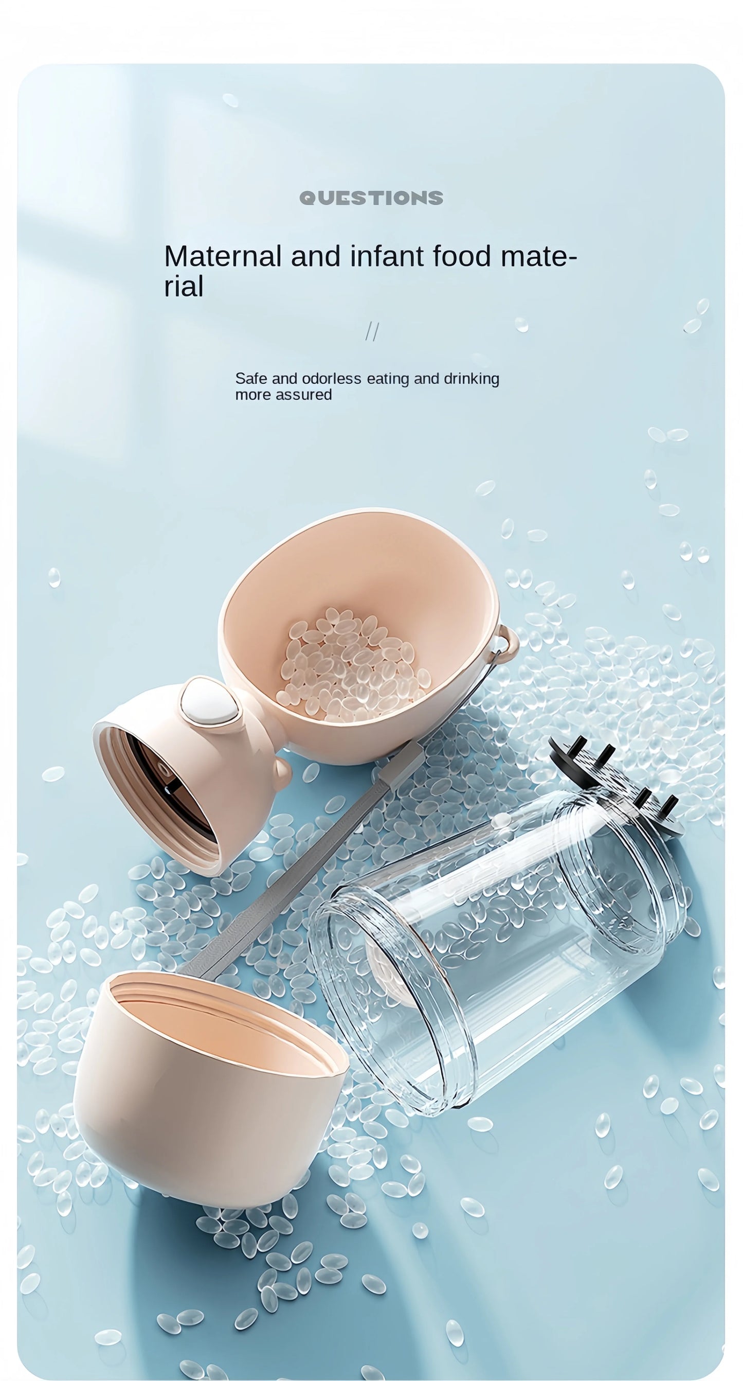 Portable Dual Dog Water & Food Travelling Bottle