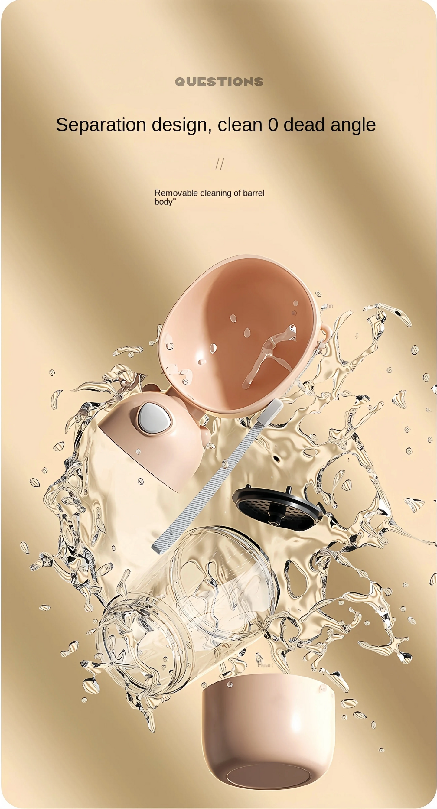 Portable Dual Dog Water & Food Travelling Bottle