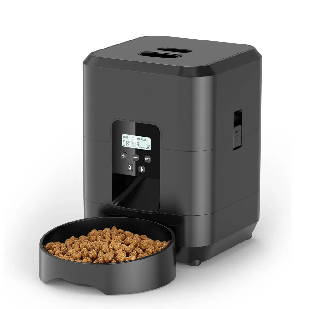 Smart WiFi Automatic Pet Feeder – App-Controlled Food Dispenser for Cats & Small Dogs