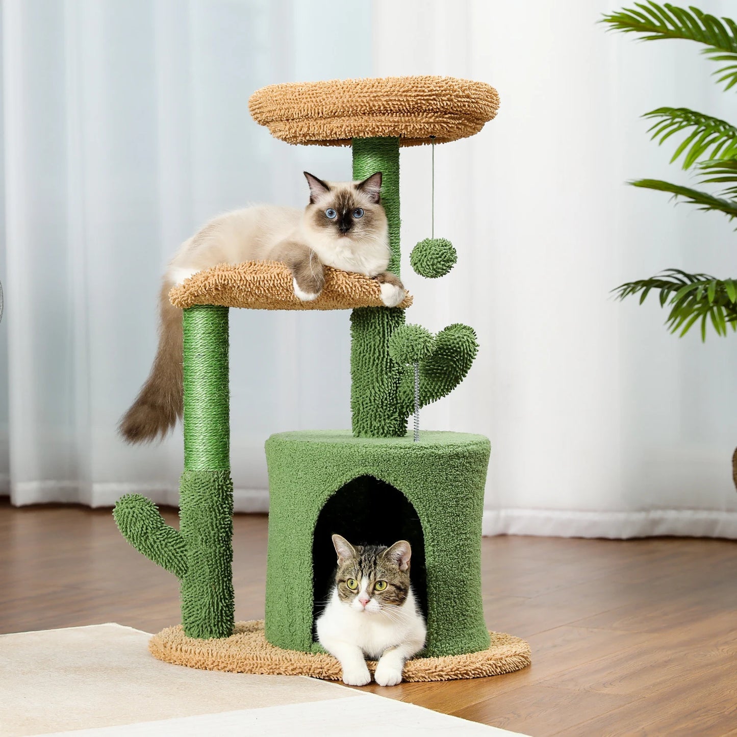 Multi-Level Cat Tree & Tower Perch, Cat & Kitten playground